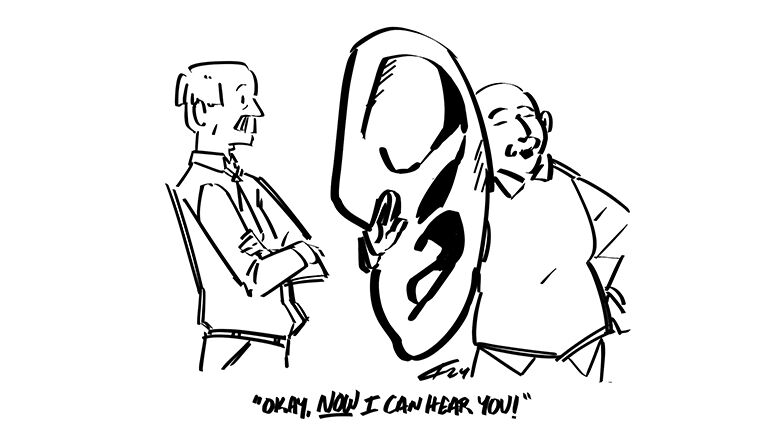 Now hear this: One of these days you might not be able to